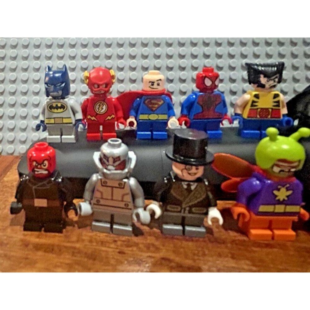 Lot of 12!! Lego Marvel DC Super Heroes Minifigures Mighty Micros RETIRED Batman - Picture 8 of 8